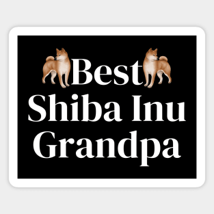 Shiba Inu Grandpa Magnet